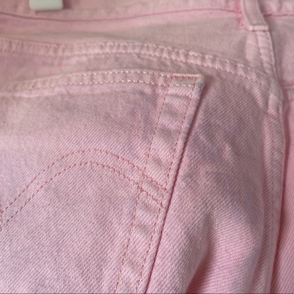 Levi’s 501 premium high rise shorts in pink - Picture 6 of 6